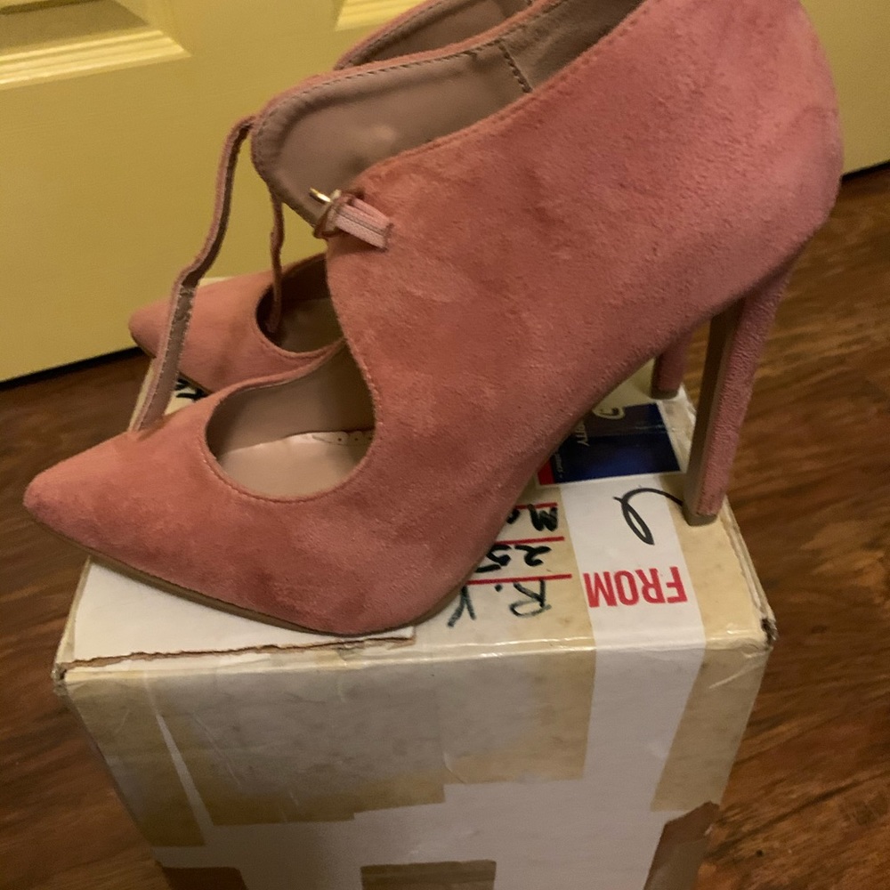 JG Pink Suede shoes